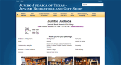 Desktop Screenshot of jumbojudaica.org